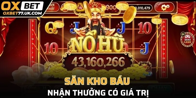 Săn kho báu nhận thưởng có giá trị